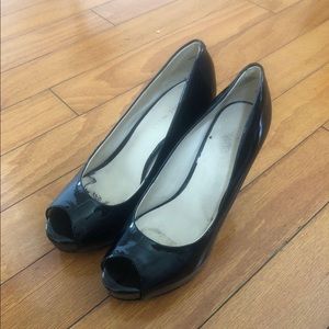 Nine West black heels. Size 6